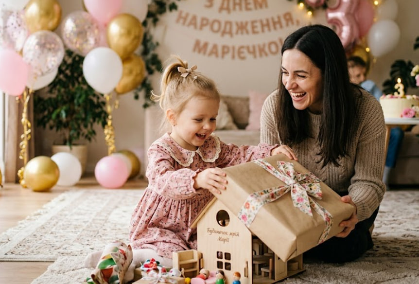 Що подарувати похресниці на 3 роки: ідеї, які залишать спогади